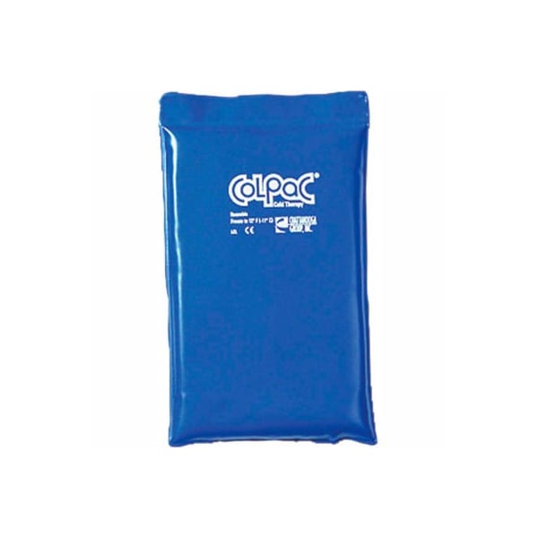 ColPaC Blue Vinyl Reusable Cold Pack, Half Size 7" x 11"